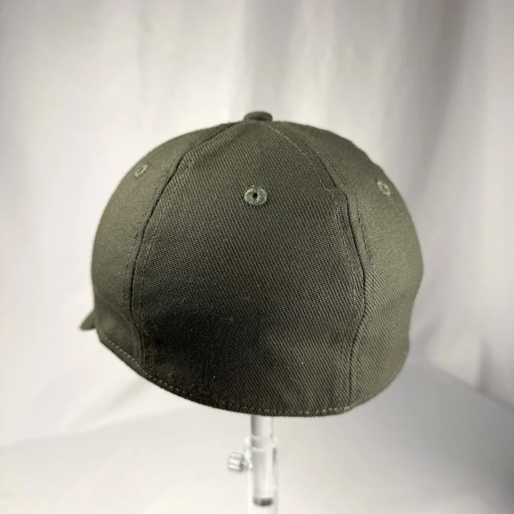 Boy Scouts Of America Webelo Fitted Hat Green S/M Embroidered Plaid 6 Panel‎